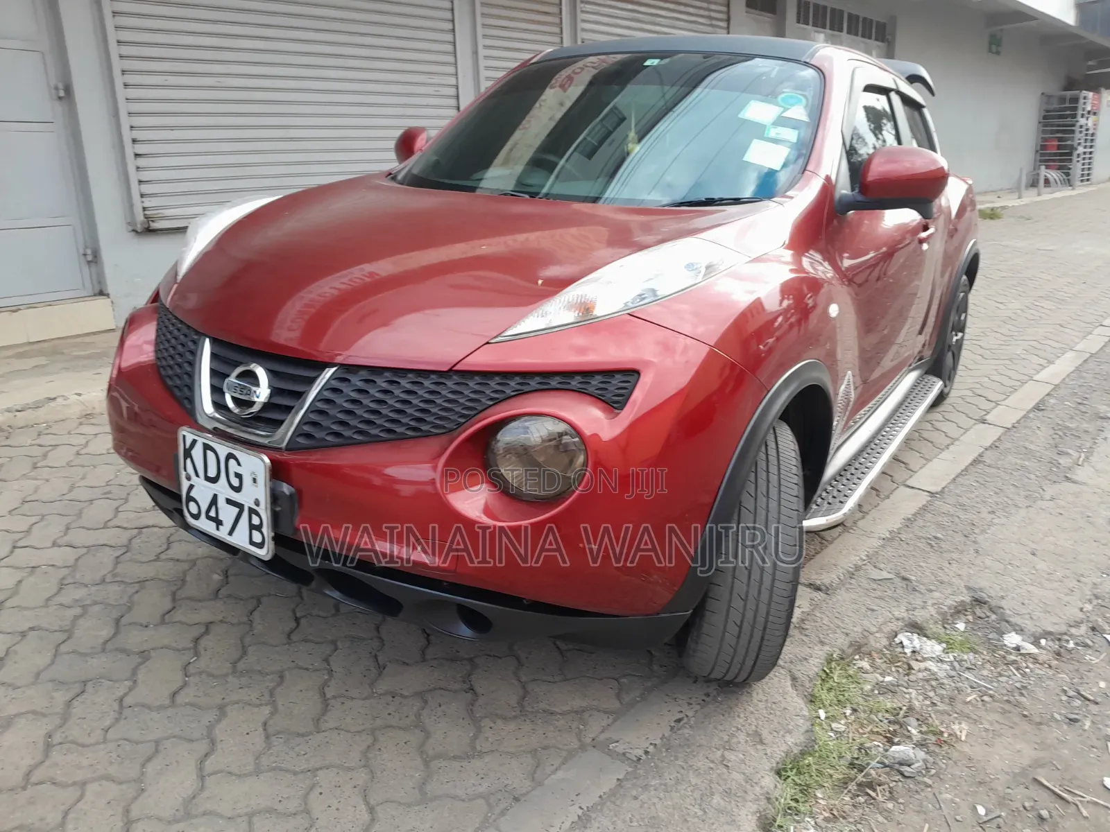 Nissan Juke 2015 Maroon