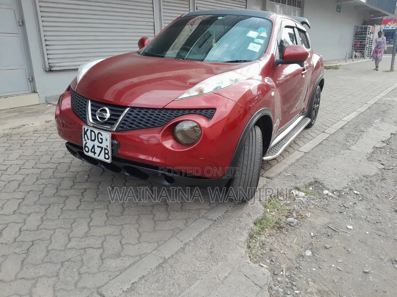 Nissan Juke 2015 Maroon