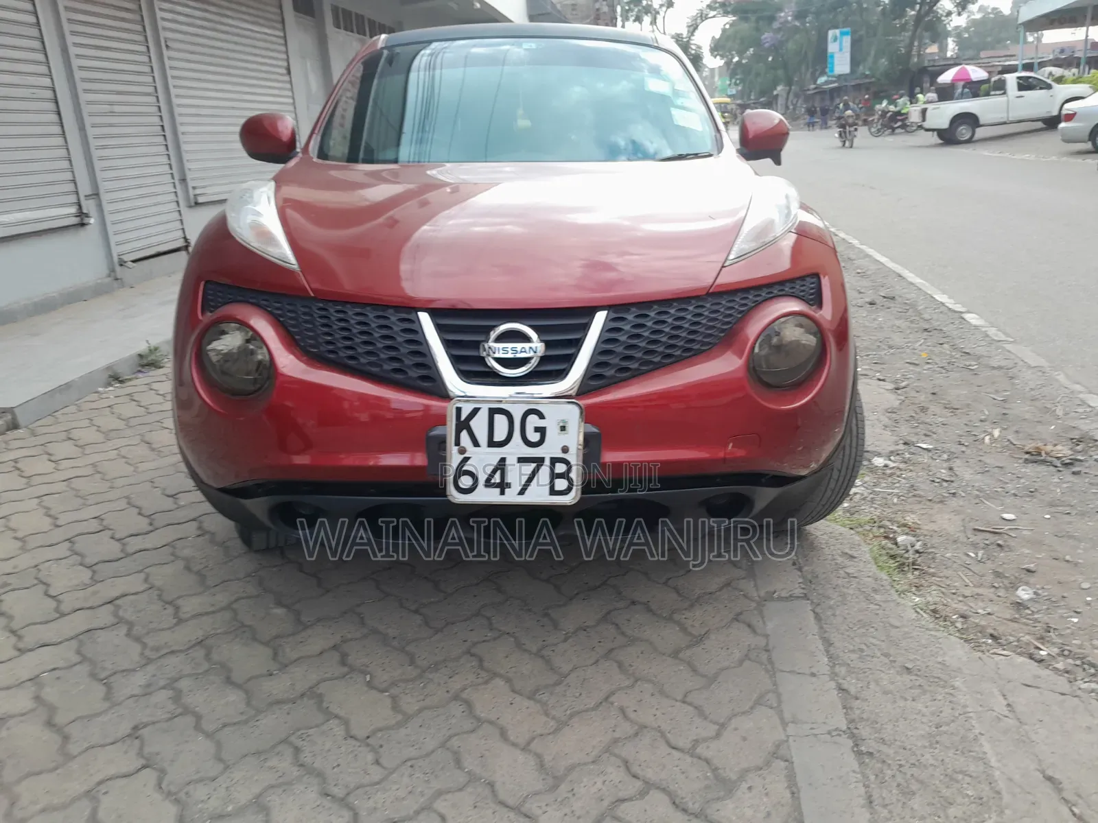 Nissan Juke 2015 Maroon
