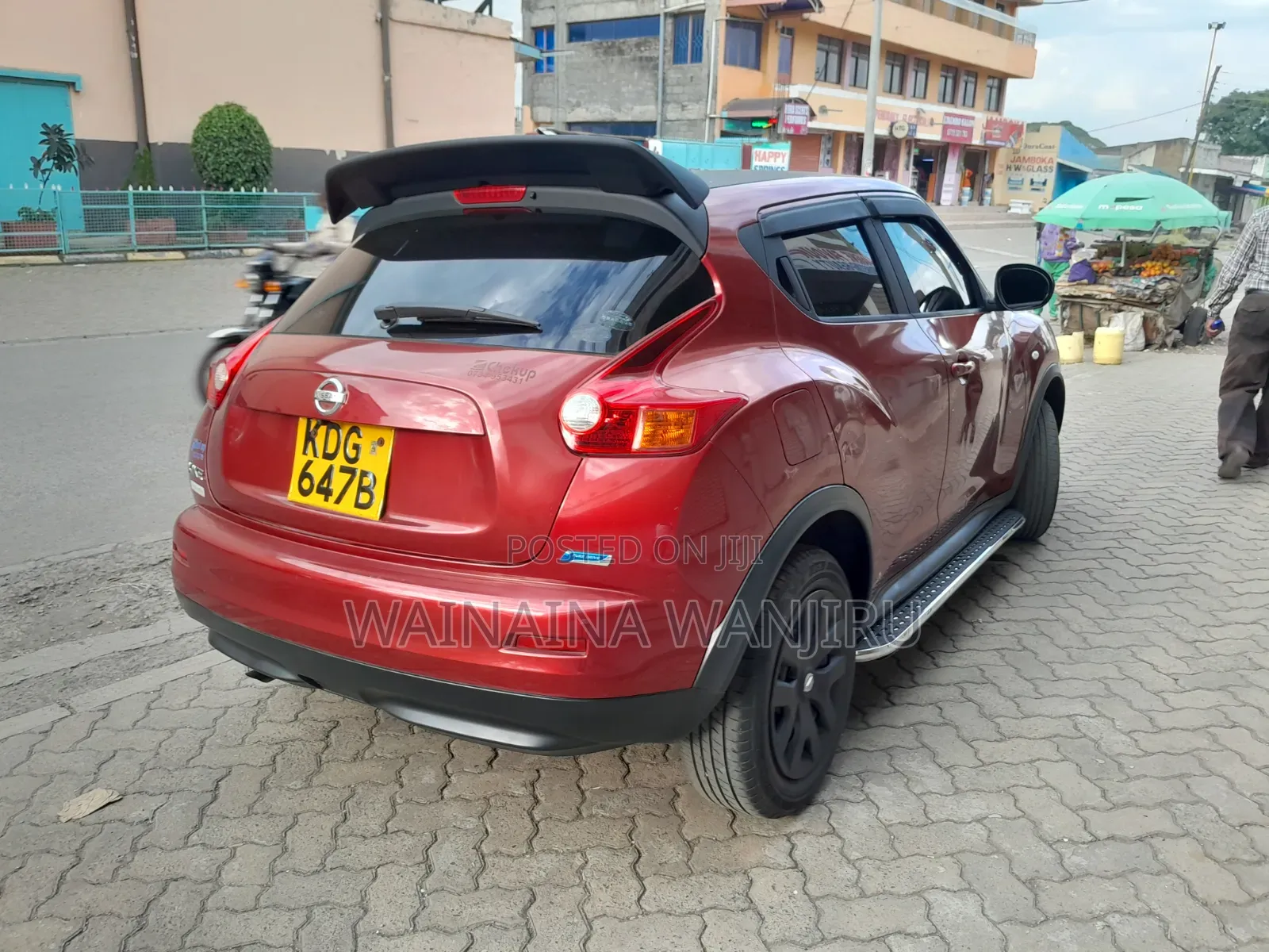Nissan Juke 2015 Maroon