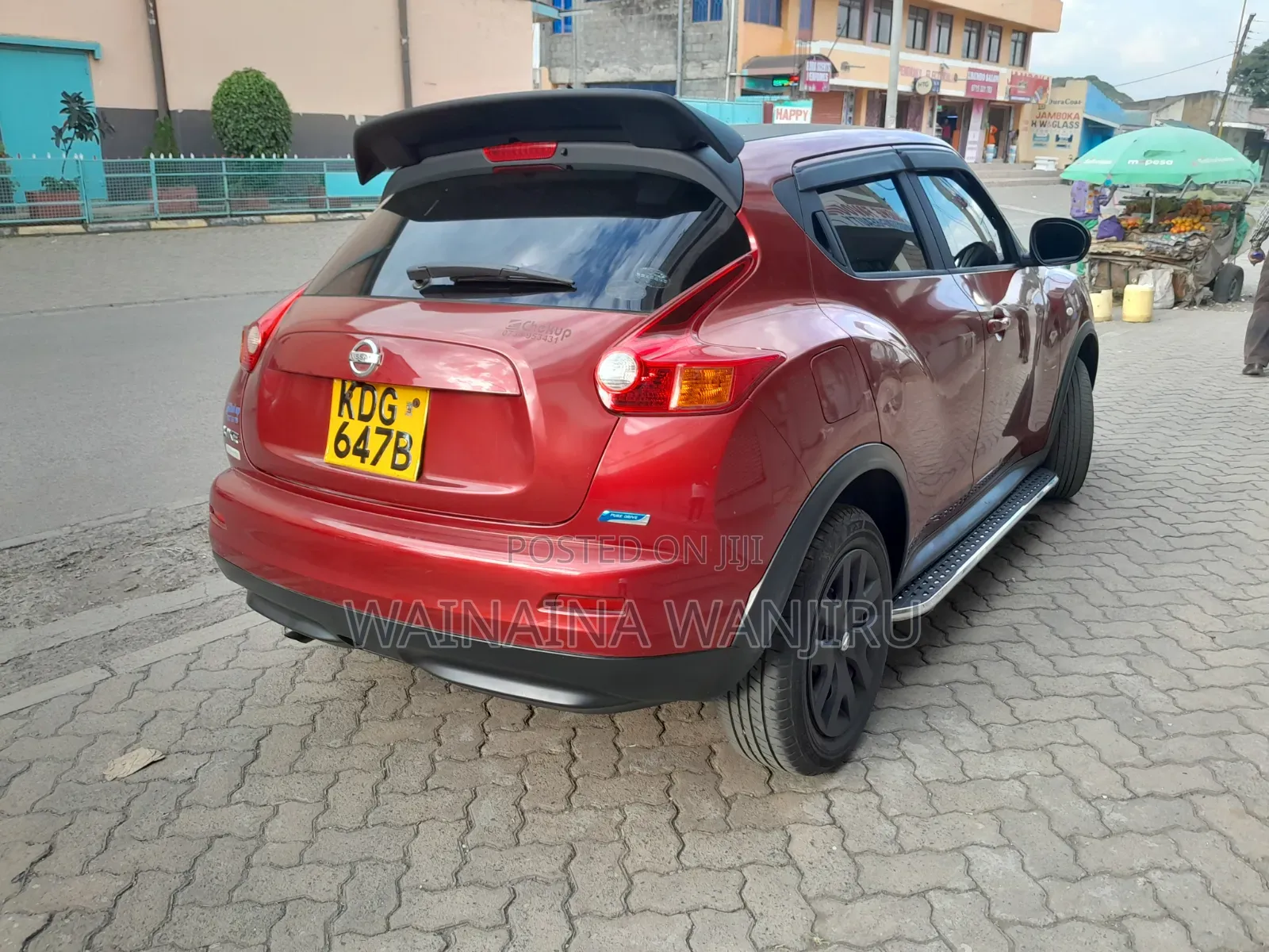 Nissan Juke 2015 Maroon