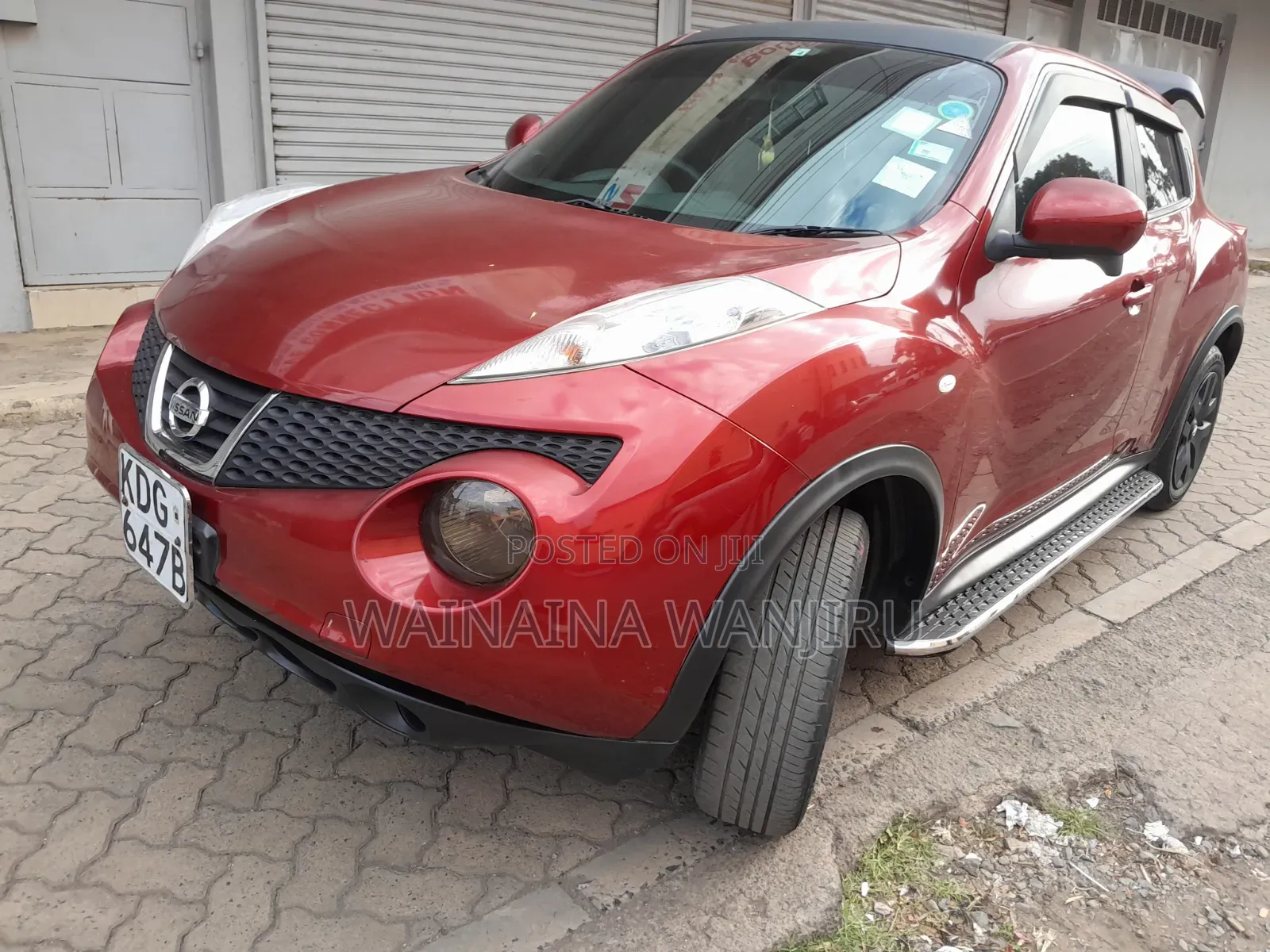 Nissan Juke 2015 Maroon