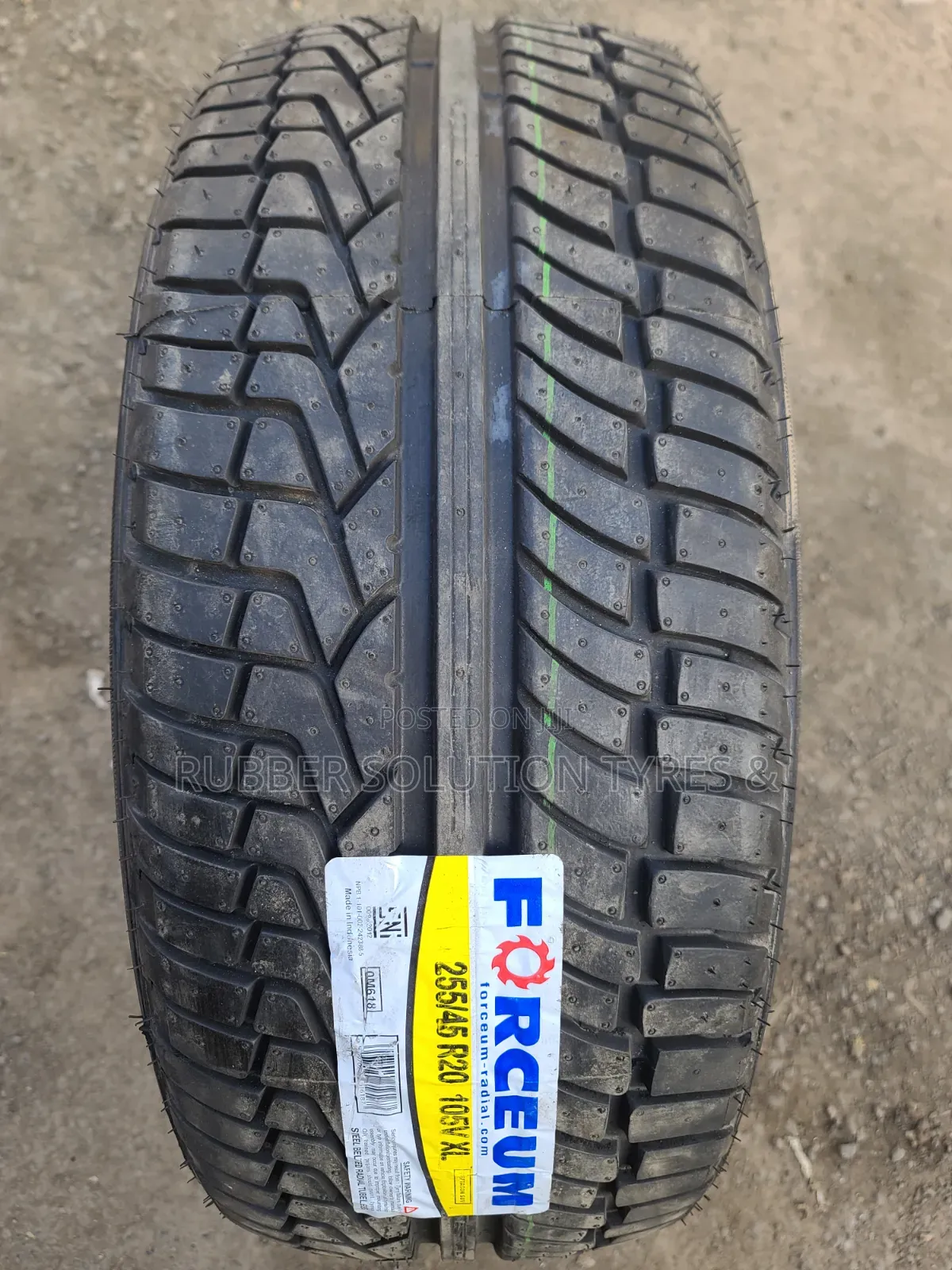 255 /45 R20 Forceum Tyres 105v Xl Made in Indonesia