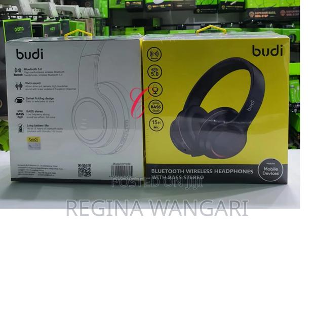 Budi Ep50b Bluetooth Wireless Headphones With Bass Stereo
