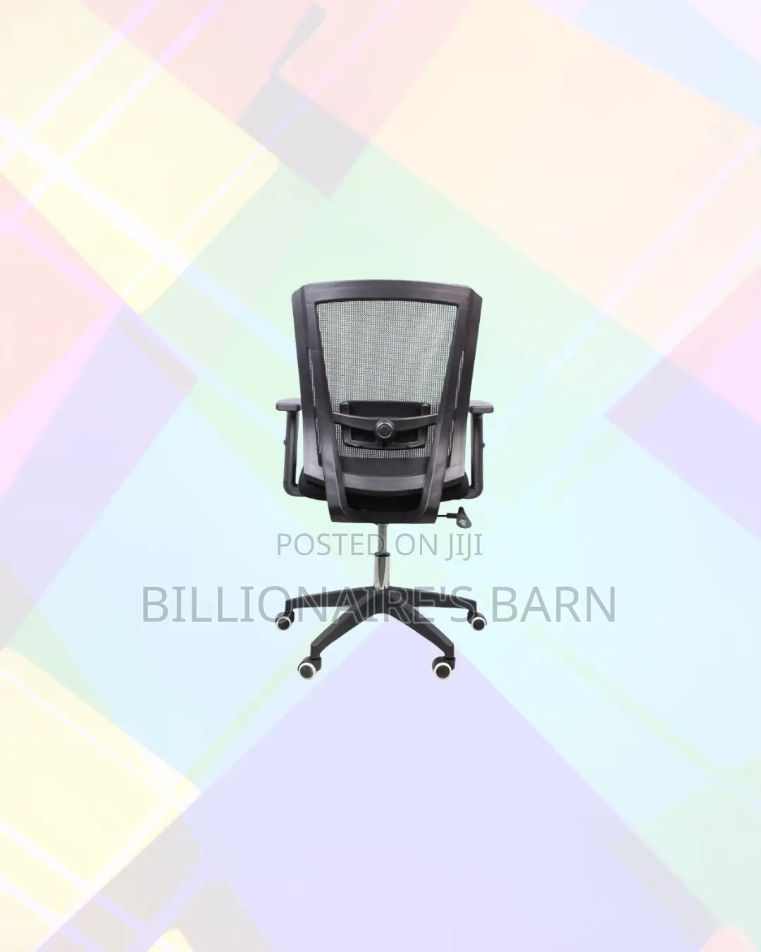 Practical Barn Origin Chair Mid Back Nylon for Small Office Layouts