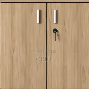 Office Credenza : Four-Door Wooden Office Credenza