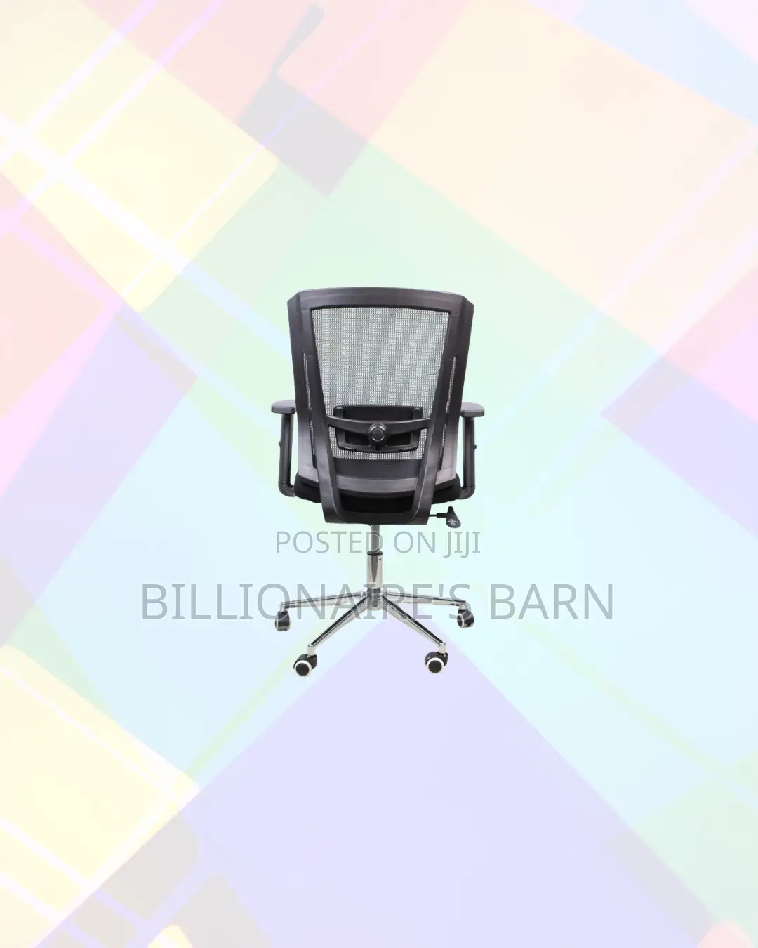 Practical Barn Origin Chair Mid Back Chrome for Small Office Layouts