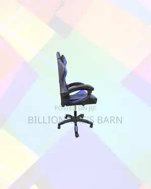 Practical Blue Racing Gaming Chair Ergonomic Support for Small Layouts