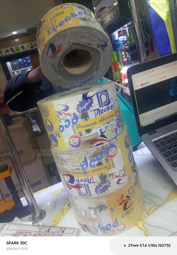 Pecker Sanding Paper 25mtrs - thumbnail 4