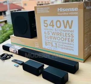 *Hisense Soundbar 5.1 Channel 540w Hs5100.