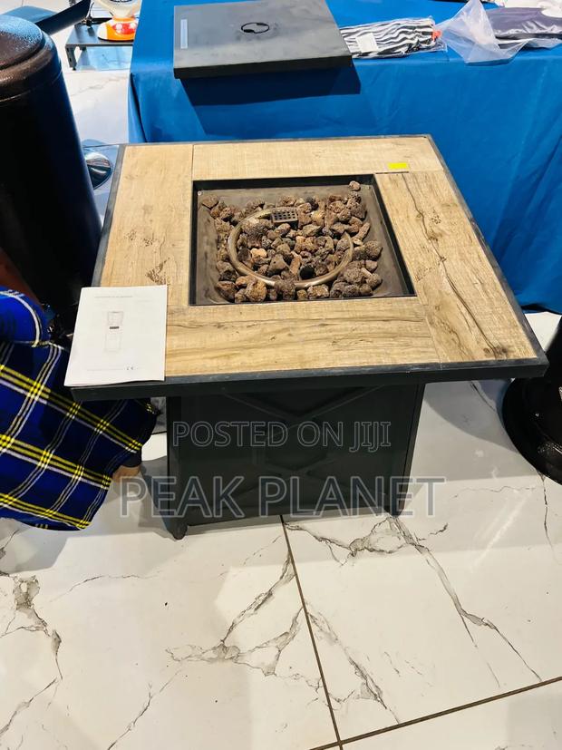 Cozy and Elegant Fire Pit Table - main view