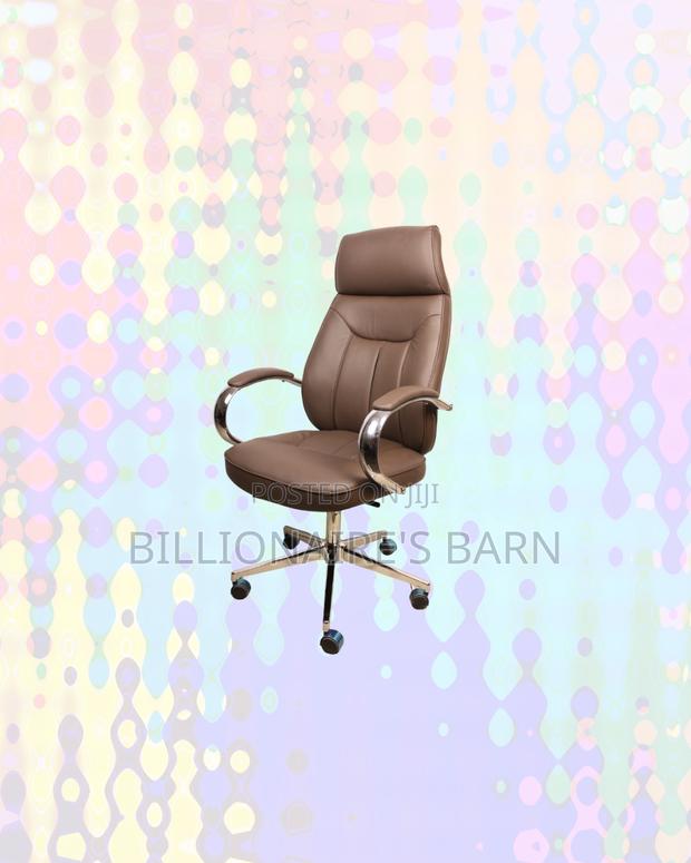 Practical Executive Leather Chair High Back for Executive Office Style - thumbnail 2