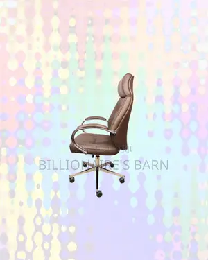 Practical Executive Leather Chair High Back for Executive Office Style