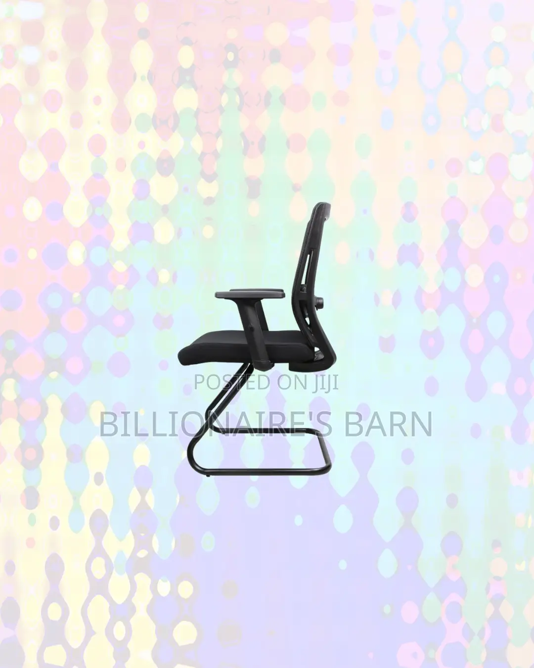 Practical Barn Origin Visitor Chair for Executive Office Style