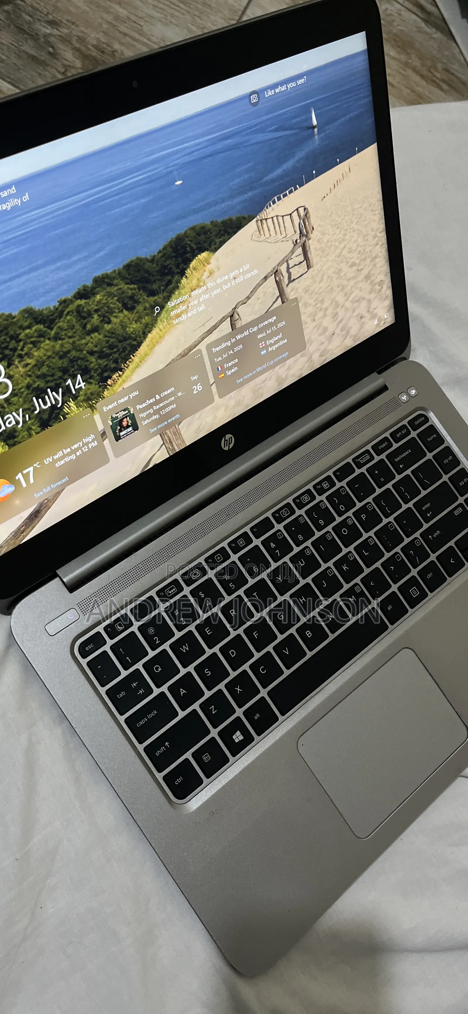 Laptop HP EliteBook 1040 G3 8GB Intel Core i7 SSD 256GB