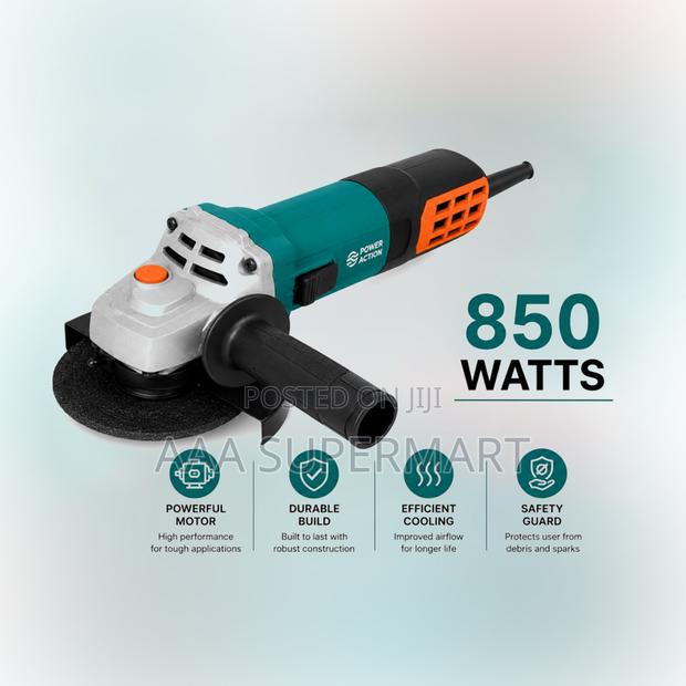 Ax-Ag850 Angle Grinder Power Action