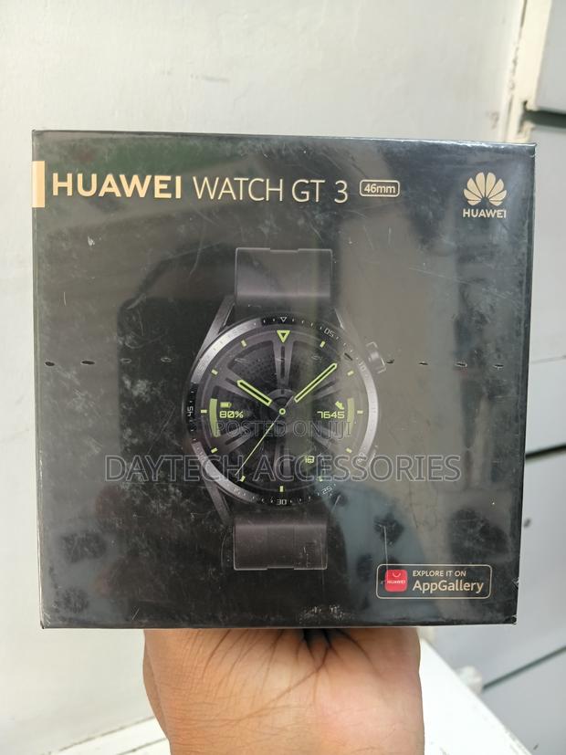 Huawei Watch Gt 3 (46mm) Black GPS + Bluetooth Smartwatch - thumbnail 2