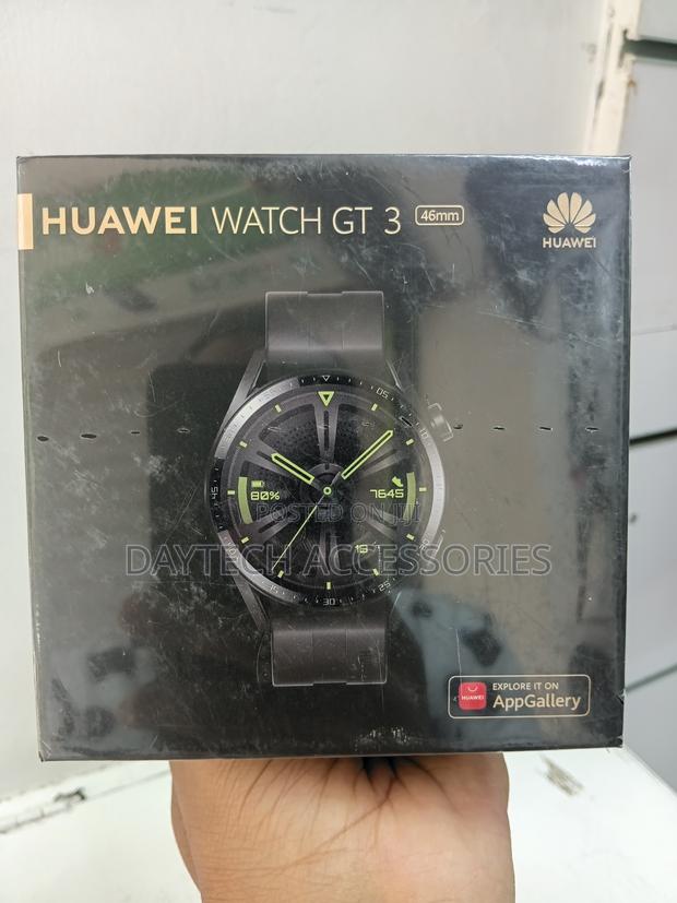 Huawei Watch Gt 3 (46mm) Black GPS + Bluetooth Smartwatch - thumbnail 3