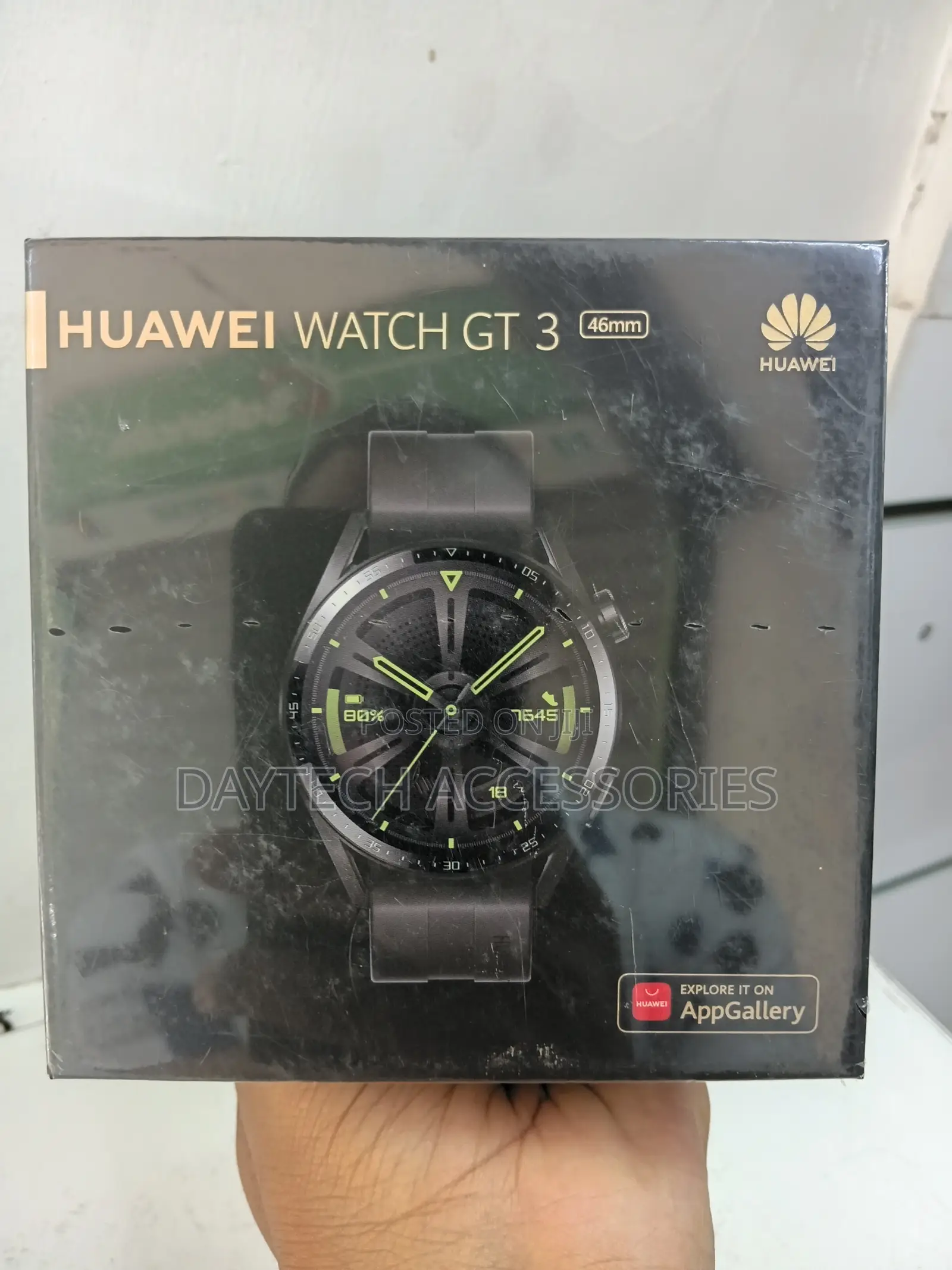 Huawei Watch Gt 3 (46mm) Black GPS + Bluetooth Smartwatch