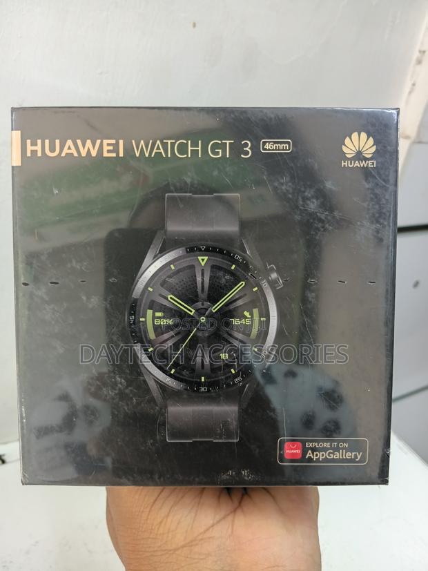 Huawei Watch Gt 3 (46mm) Black GPS + Bluetooth Smartwatch - thumbnail 4