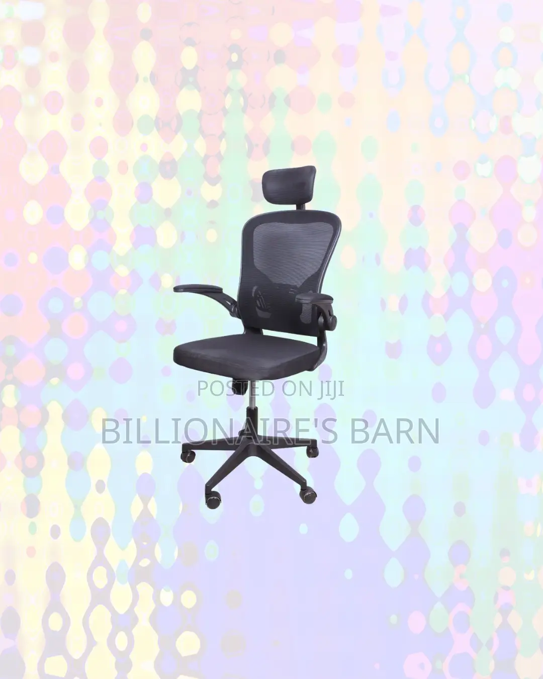 Ergonomic Office Chair With Headrest for Executive Office Style