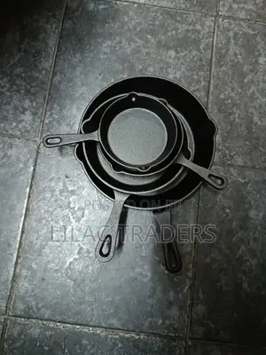 High Quality Cast Iron Pan 4pcs