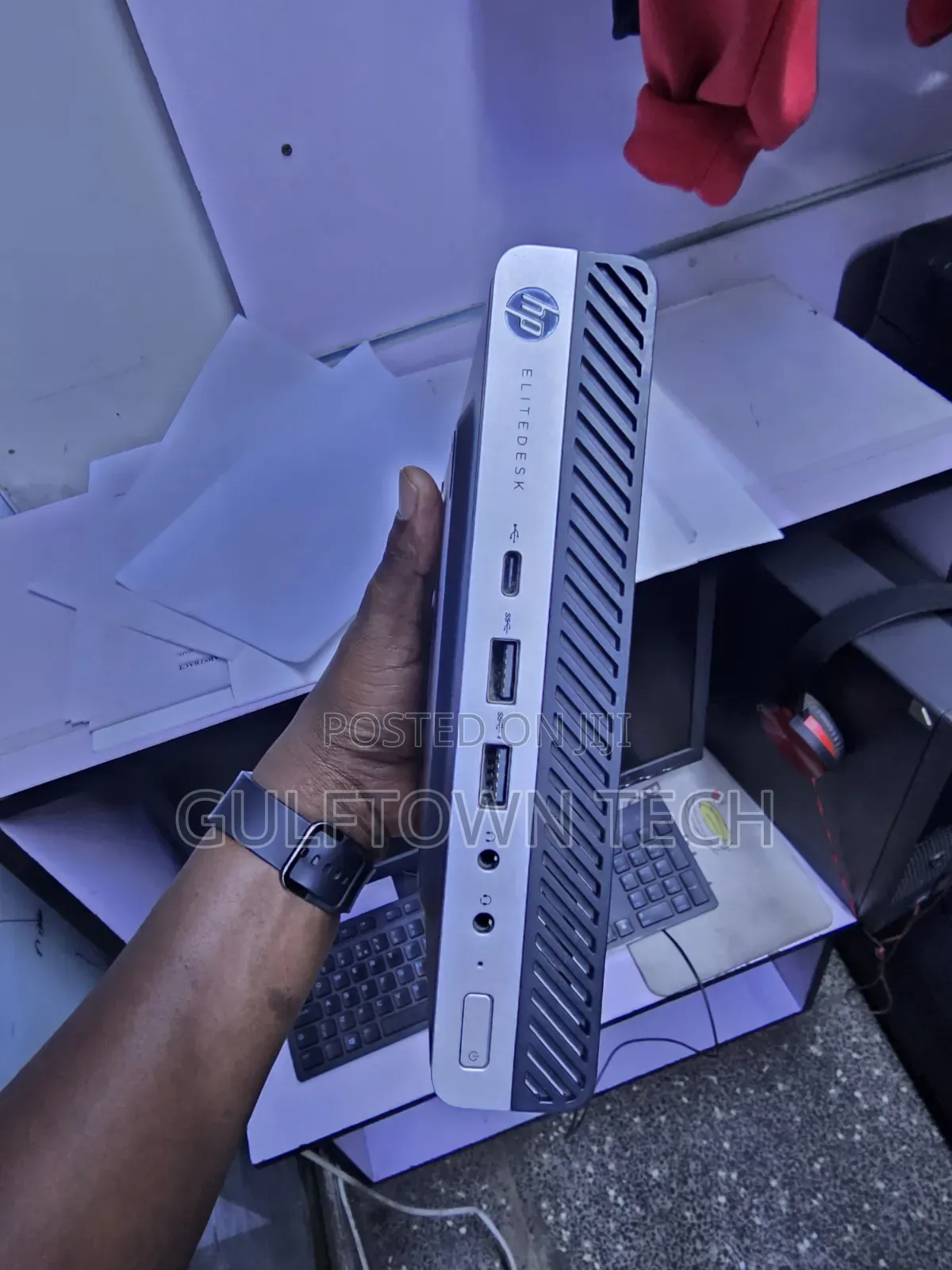 Desktop Computer HP EliteDesk 800 G4 8GB Intel Core i5 SSD 256GB