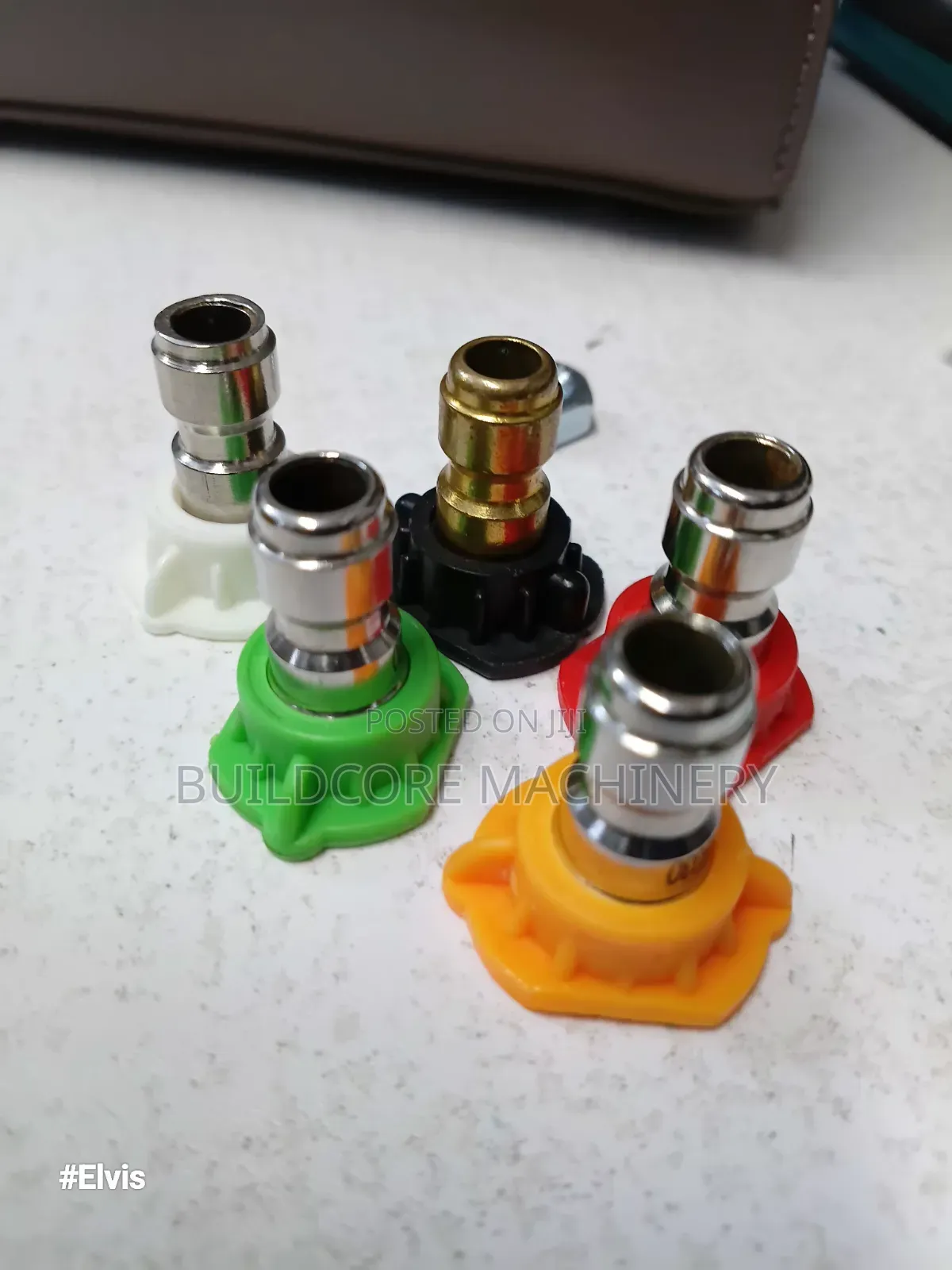 5 in 1 Pressure Washer Quick Connect Nozzles Set