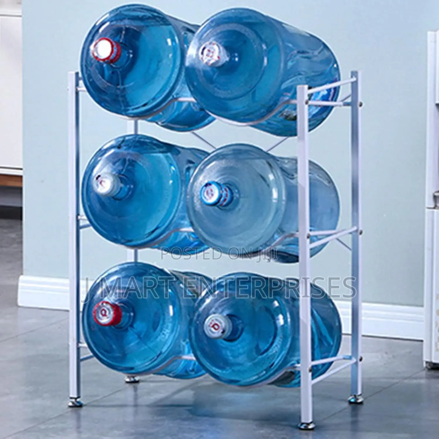 Gallon Water Jug Holder Bottle Rack Container Storage Stand Shelf