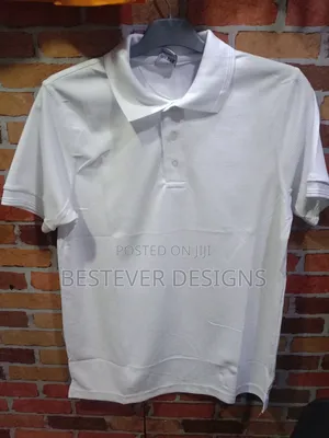 White Dotted Polo Tshirt