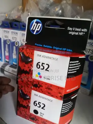 Hp 652 Cartridges Black and Color