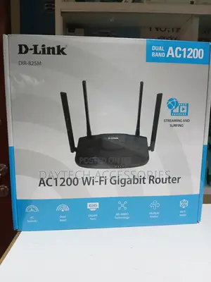 This Is a D-Link Dir-825m Dual-Band Ac1200 Gigabit Router.