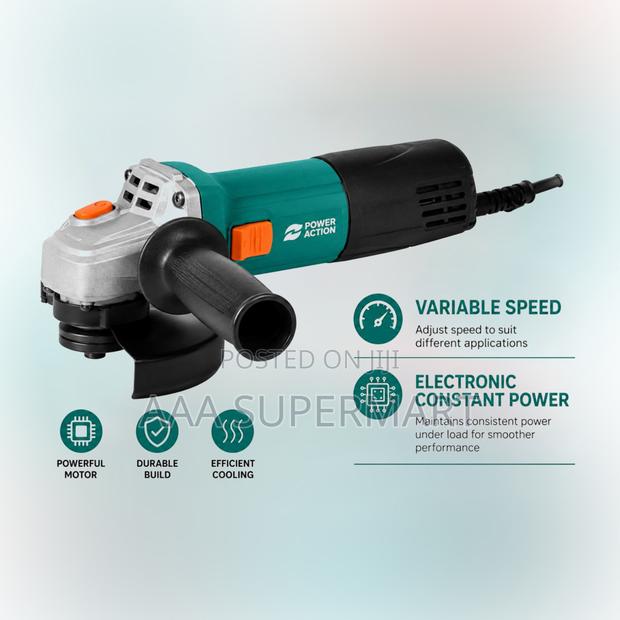 Ax-Ag900te 115 Angle Grinder Variable Speed Power Action