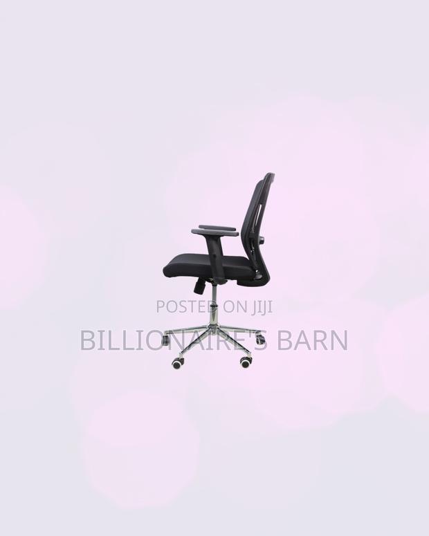 Practical Barn Origin Chair Mid Back Chrome for Executive Office Style