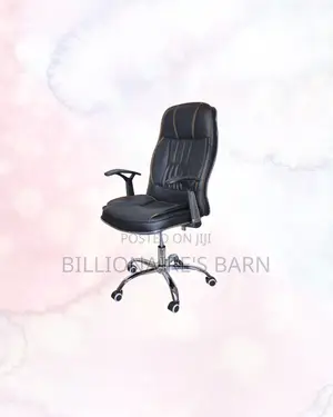 Executive Leather Office Chair High Back for Everyday Seating Comfort