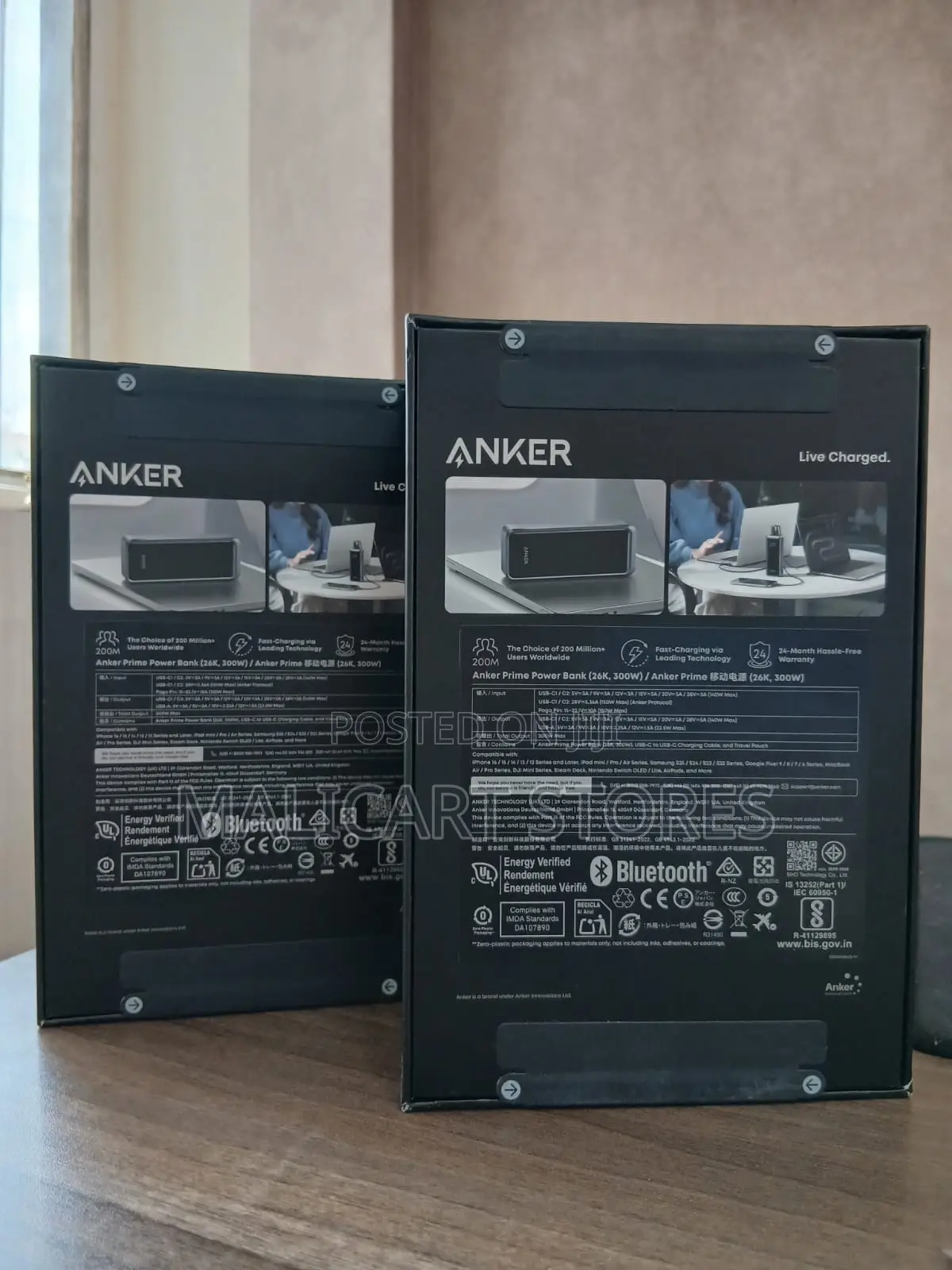Anker Prime Power Bank (26,000mah, 300w)