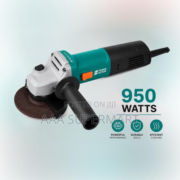Ax-Ag950b Angle Grinder Power Action