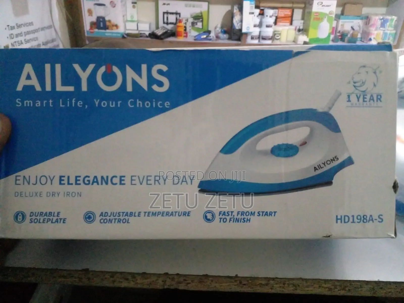 Dry Iron Box