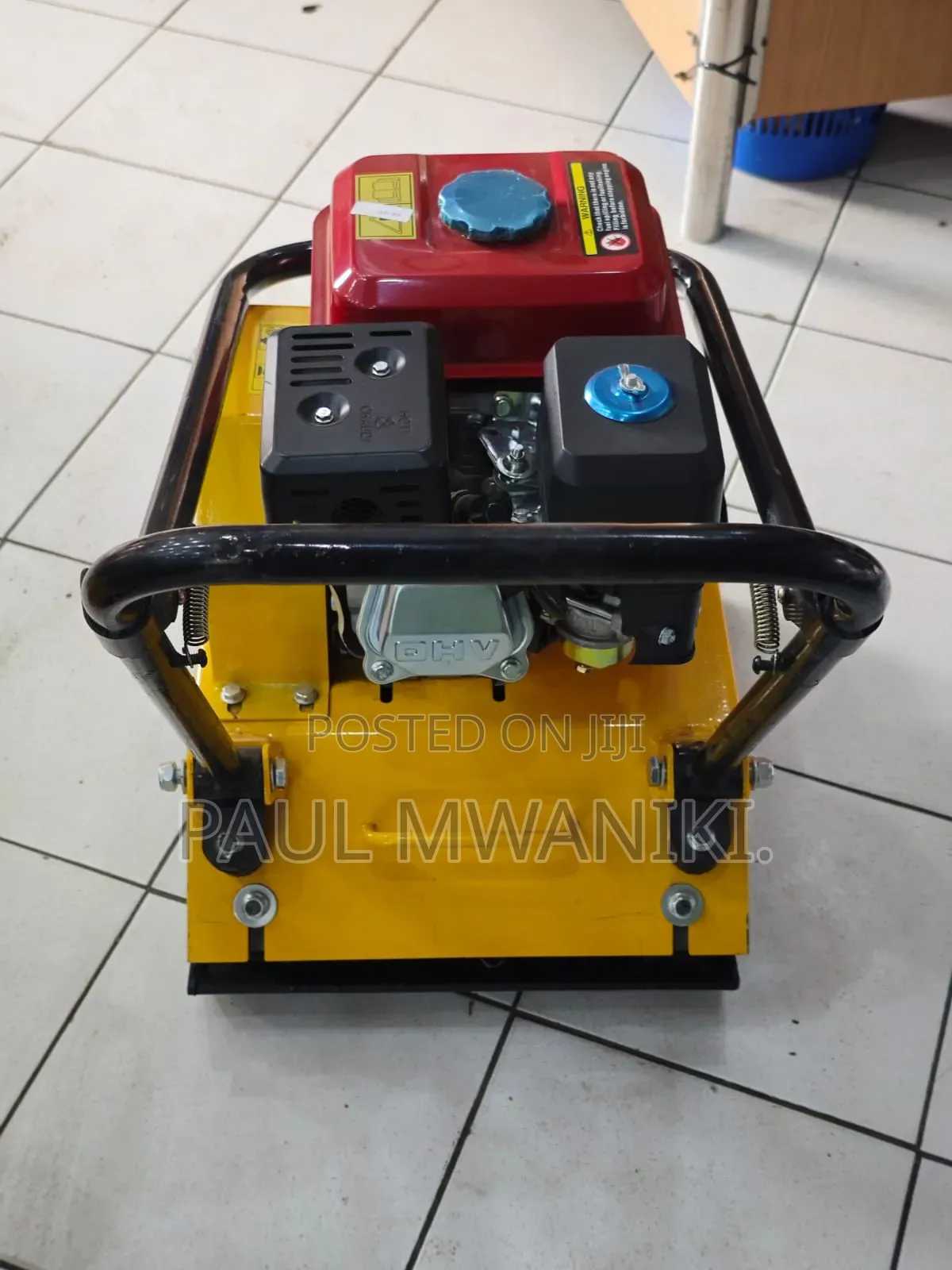 Heavy Duty 8hp Petrol Plate Compactor – 80kg