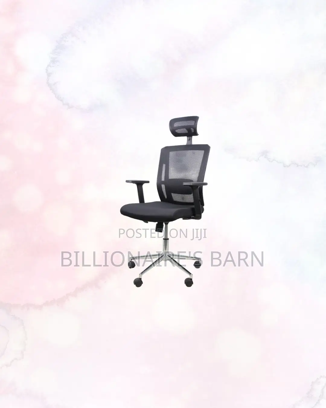 Mesh Office Chair With Headrest for Everyday Seating Comfort
