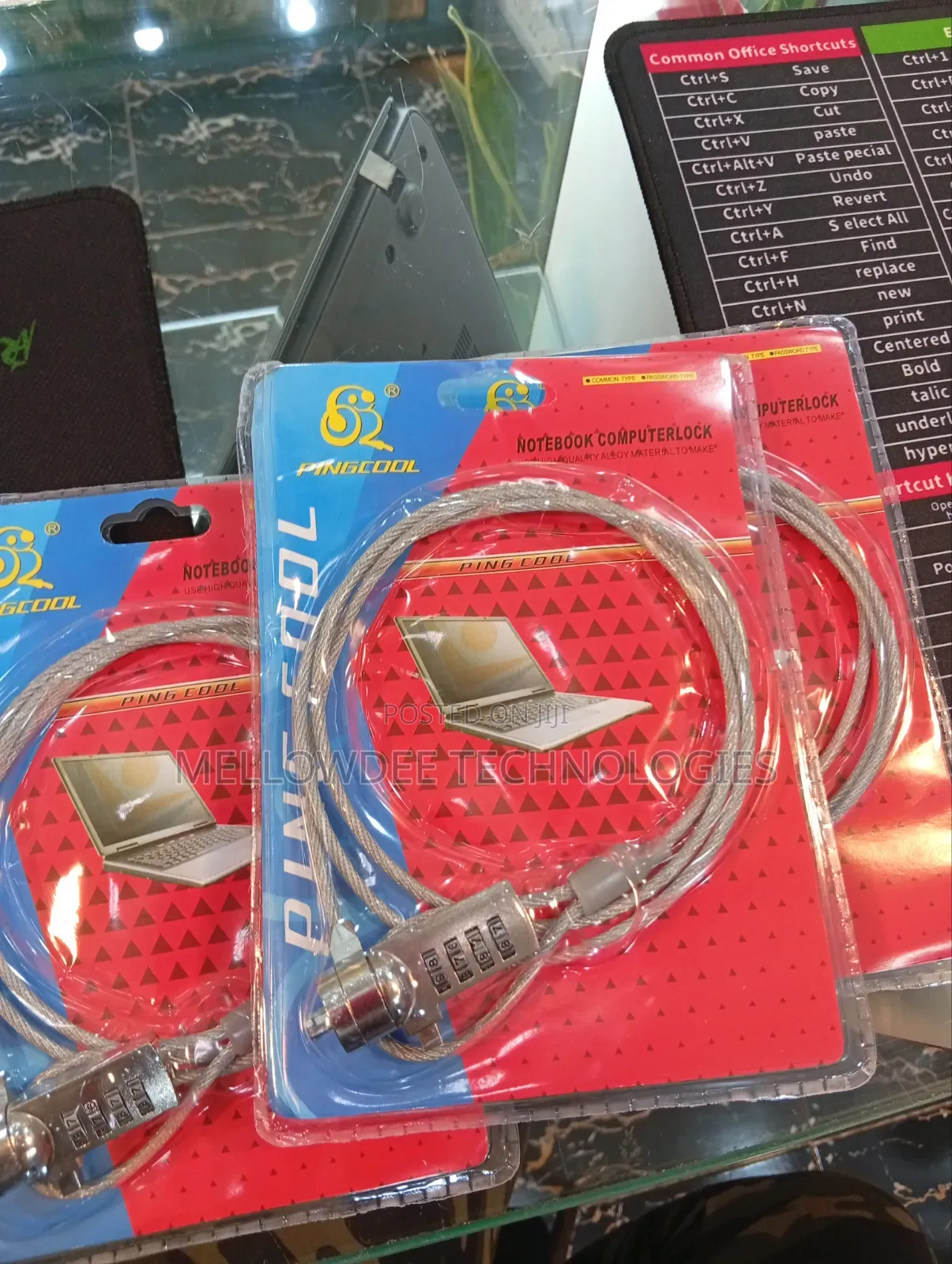 Notebook Computer Lock