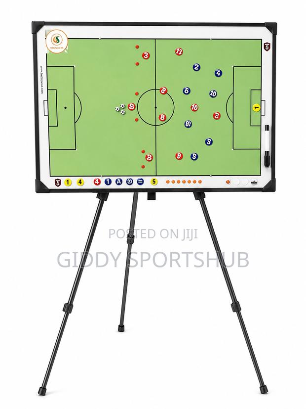 Professional Magnetic Football Tactics Board Adjustable Tripod Stand