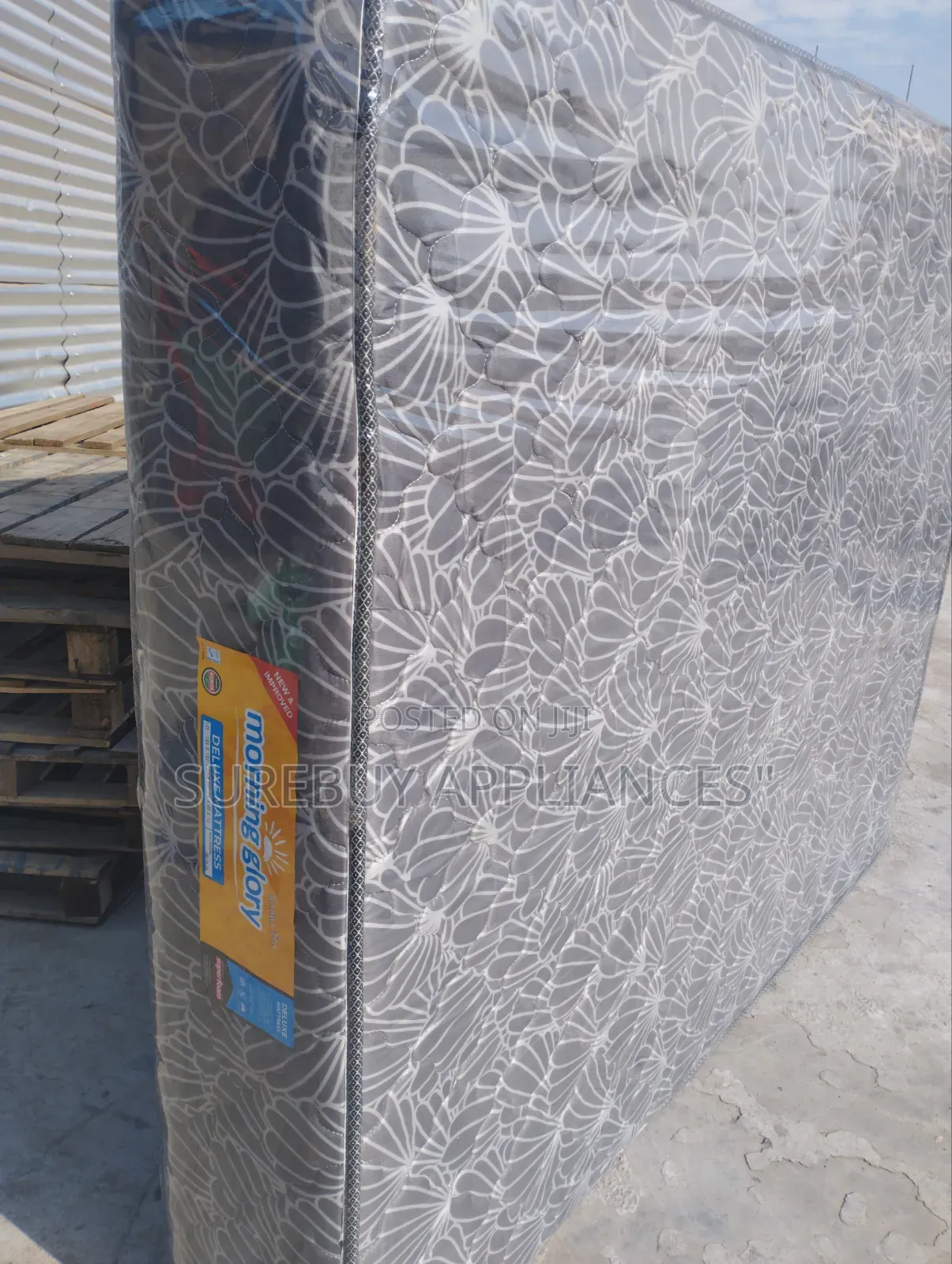 Morning Glory 5x6x12 Inch Quilted Deluxe High Density Mattress