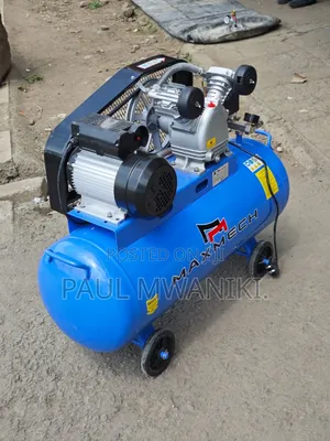 Maxmech 100l Air Compressor – Twin Cylinder Belt Drive