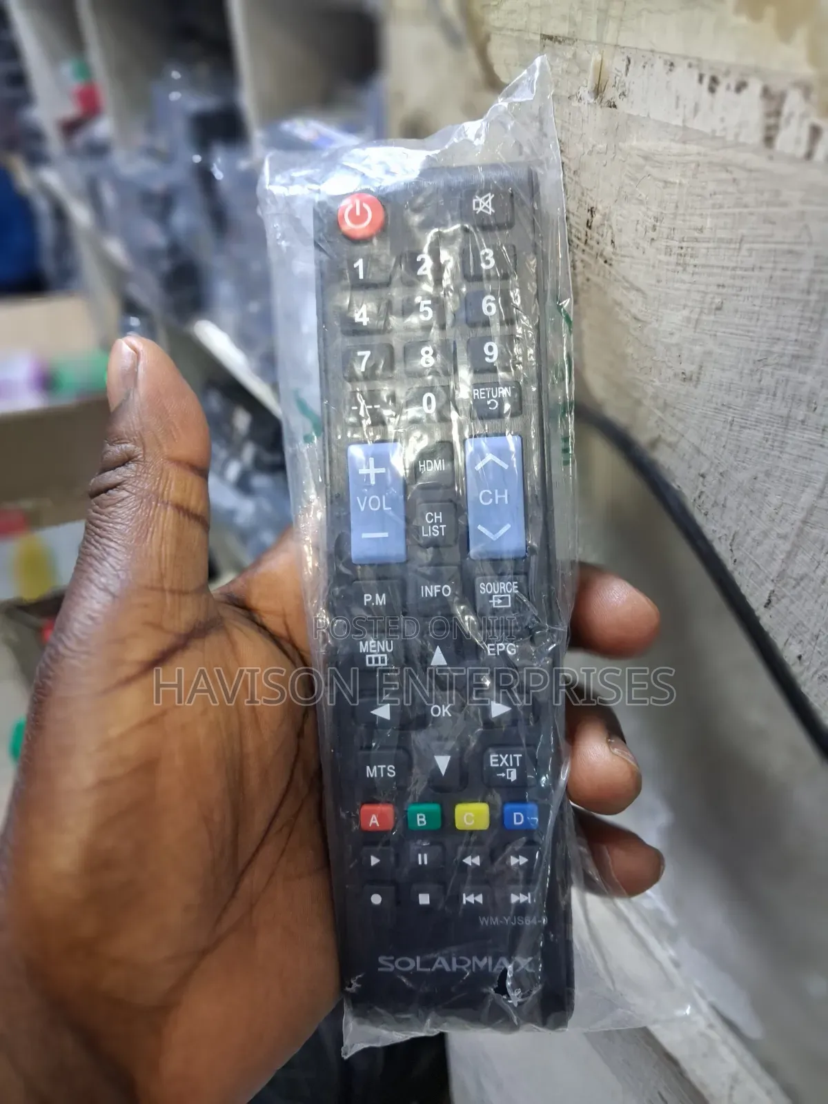 Digital Solarmax Tv Remote
