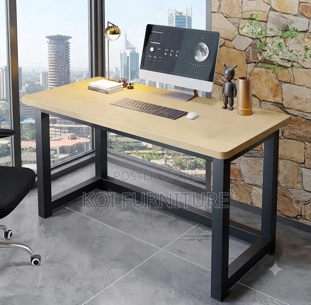 Office Desk; 1.2 Meters Industrial Home Office Computer Desk