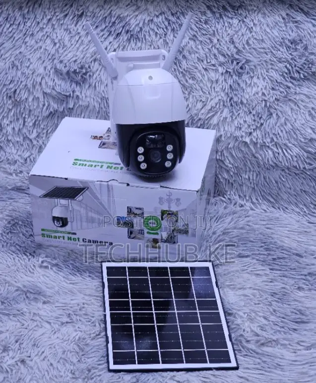 Solar Cctv Camera 4g Sim Card Outdoor Waterproof 360° Rotating