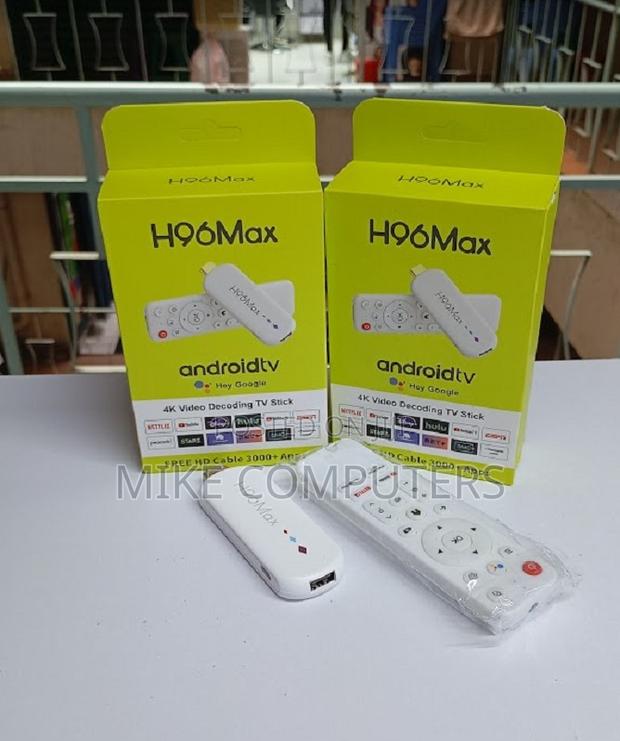 H96 Max Android Tv Stick 2gb+16gb With Google Assistant Voice Remote