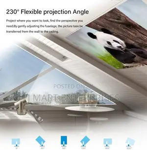 Autofocus Mini Smart Projector - 5g Wifi6 Portable Home Theater