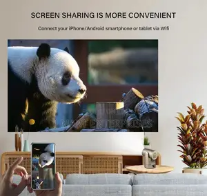 Autofocus Mini Smart Projector - 5g Wifi6 Portable Home Theater